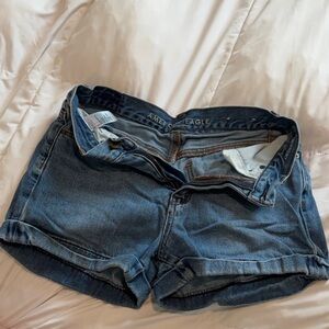 American Eagle Outfitters Women's Dark Blue Shorts